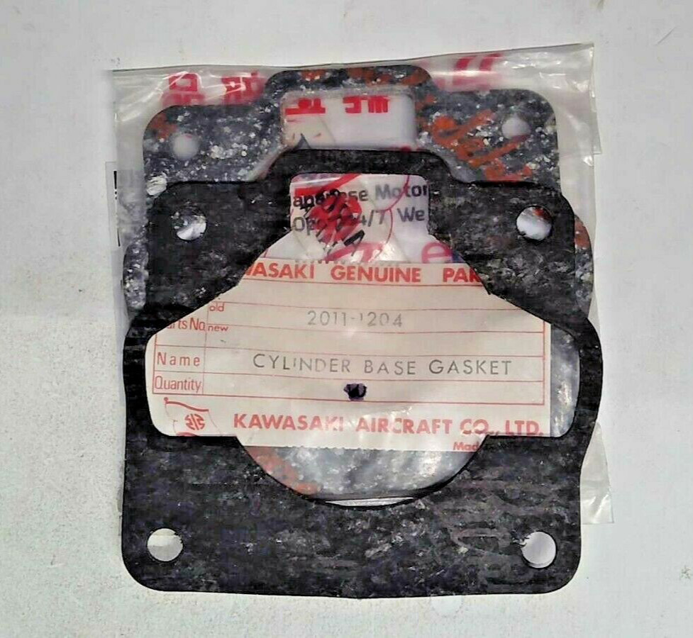 1 NOS 1965 1966 1967 Kawasaki J1 J1TR J1TRL J1TR 85 Base Gasket OEM 11009-005