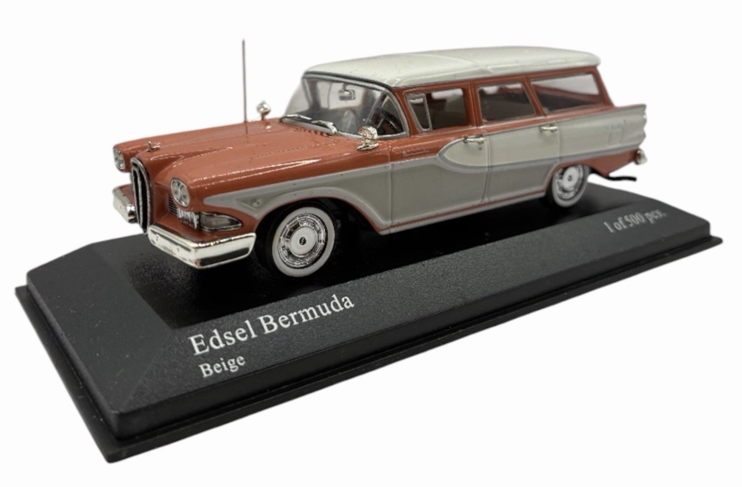 Minichamps 1/43 Edsel Bermuda Wagon 1958 Beige 400082012