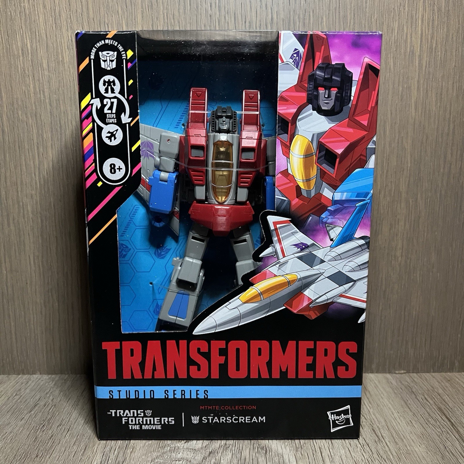 Transformers Studio Series MTMTE Collection Movie Voyager Class Starscream NEW Transformers Studio Series MTMTE Collection Movie Voyager Class Starscream NEW