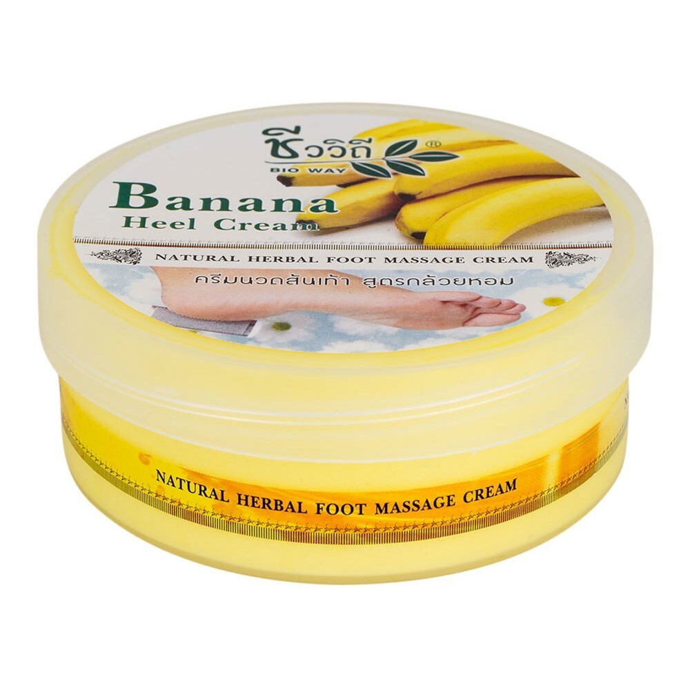 1 x 200g Thai Banana Heel Cream Natural Herbal Foot Massage Cream Cracked Heels