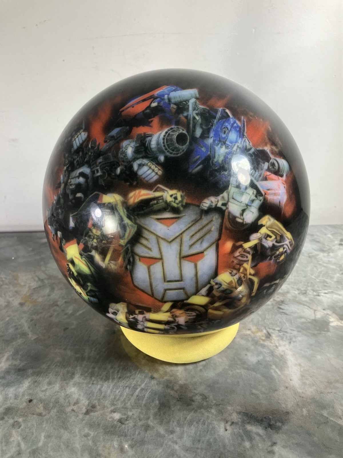 Transformers Bowling Ball Viz A Ball Youth Vintage Collectors UNDRILLED 6lbs