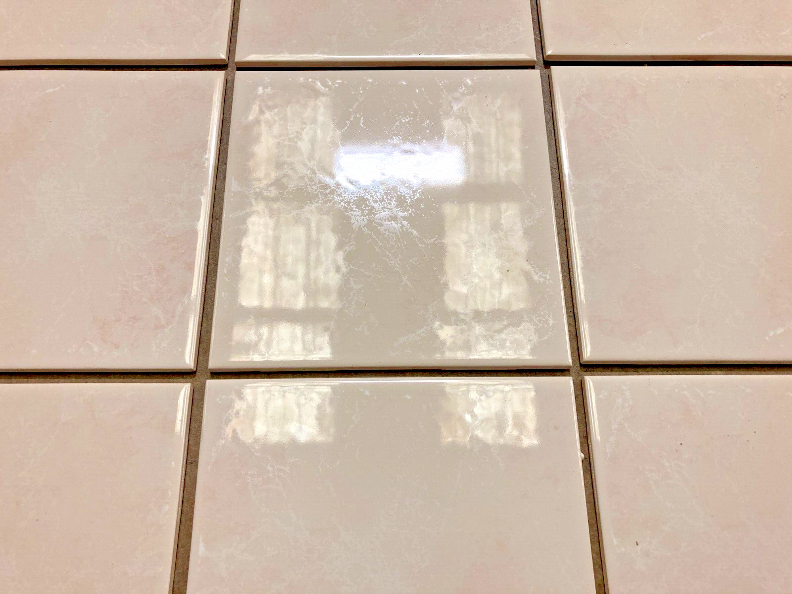 6x6 Cream Silk Marbleized splash Tile Bath Wall Ceramic Laufen 16 Sq Ft