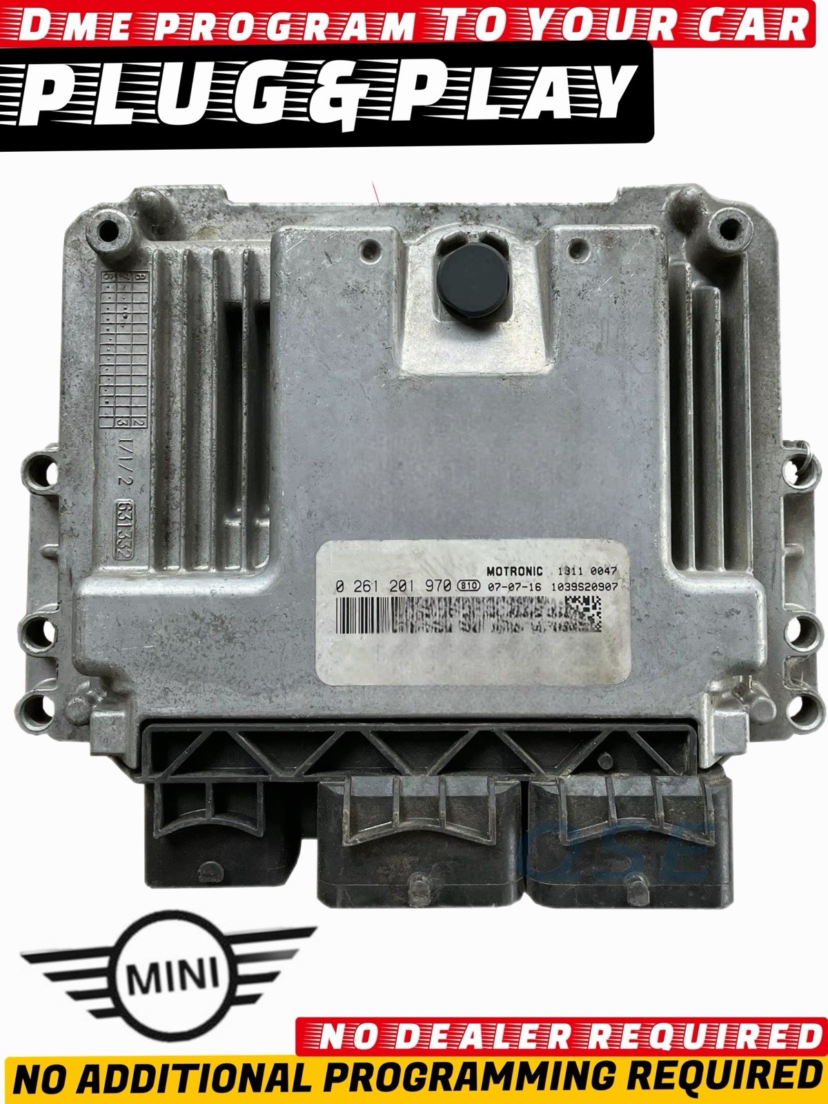 2012 Mini Cooper S R56 R57 R55 R58 N18 DME MEVD1722 ECU Engine Control Module 2012 Mini Cooper S R56 R57 R55 R58 N18 DME MEVD1722 ECU Engine Control Module