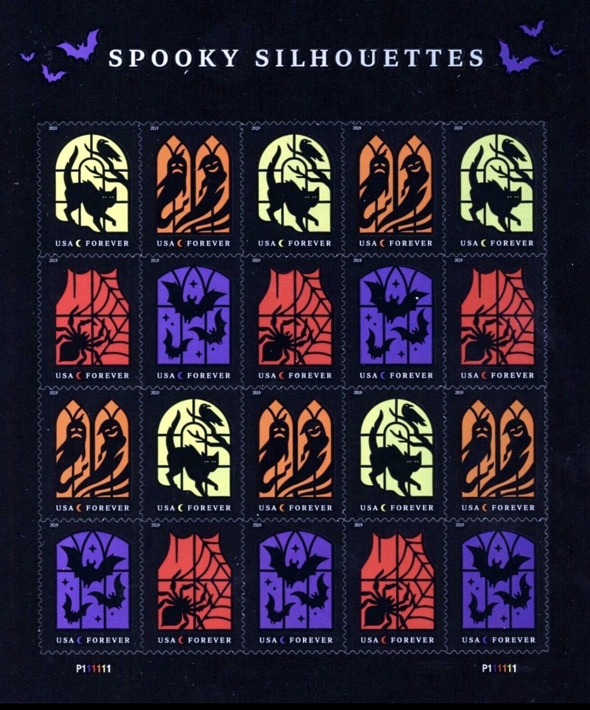 Unused USPS Postage Stamps 2019 