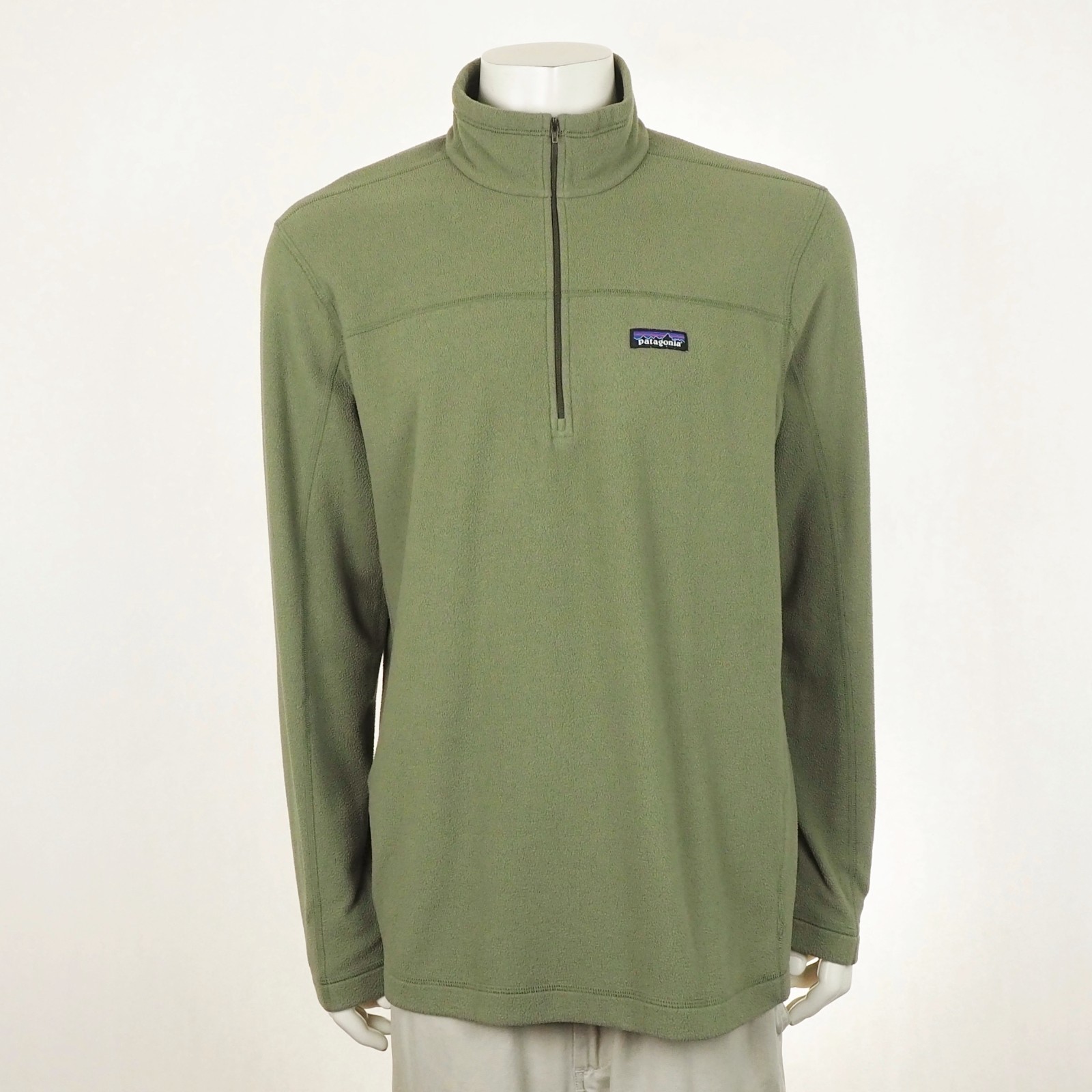 Patagonia Micro D 1/4-Zip Fleece Pullover Jacket Mens XL Green Sweater Outdoor Patagonia Micro D 1/4-Zip Fleece Pullover Jacket Mens XL Green Sweater Outdoor