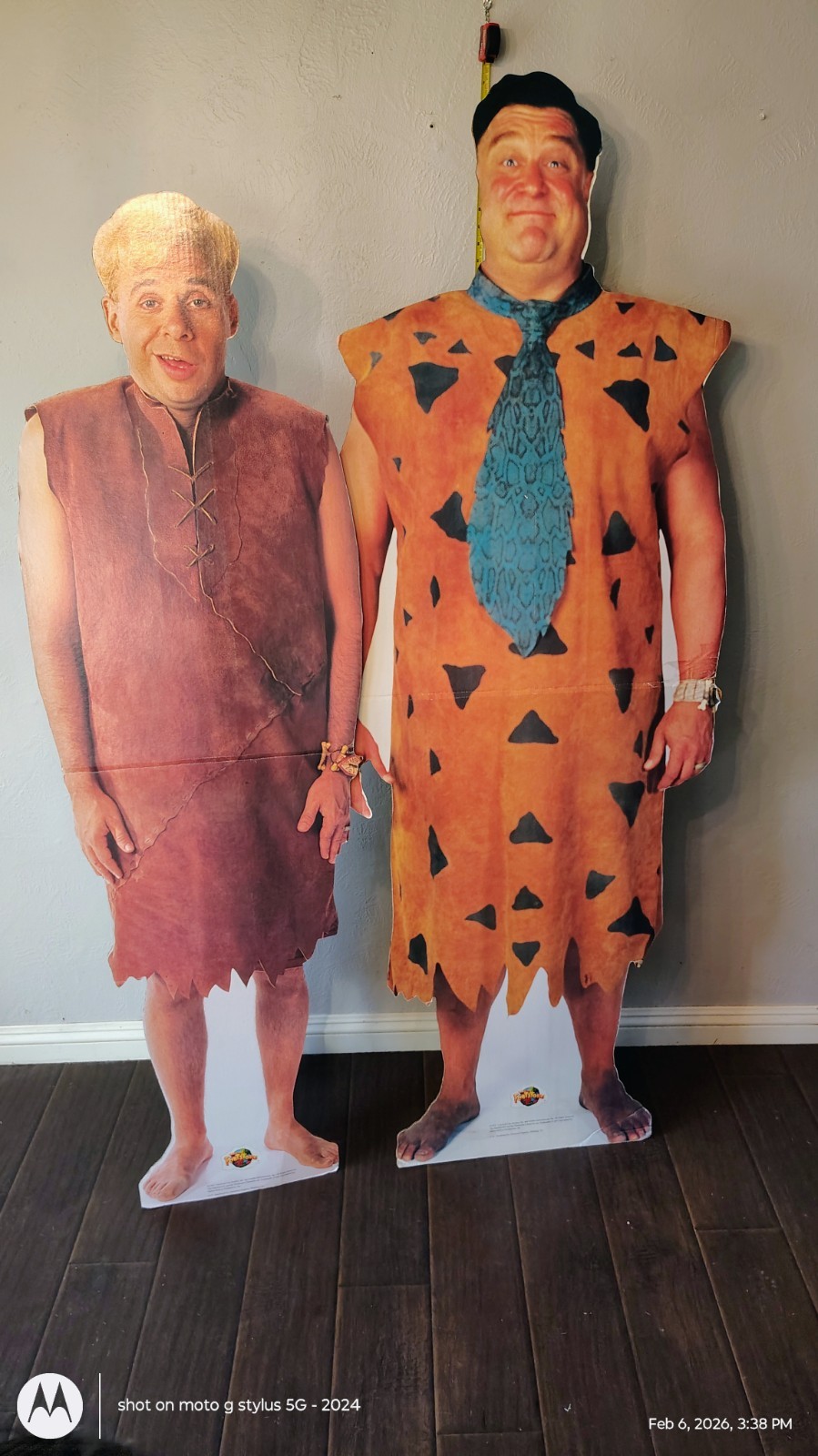 vintage The Flintstones movie standee cardboard life-size posters