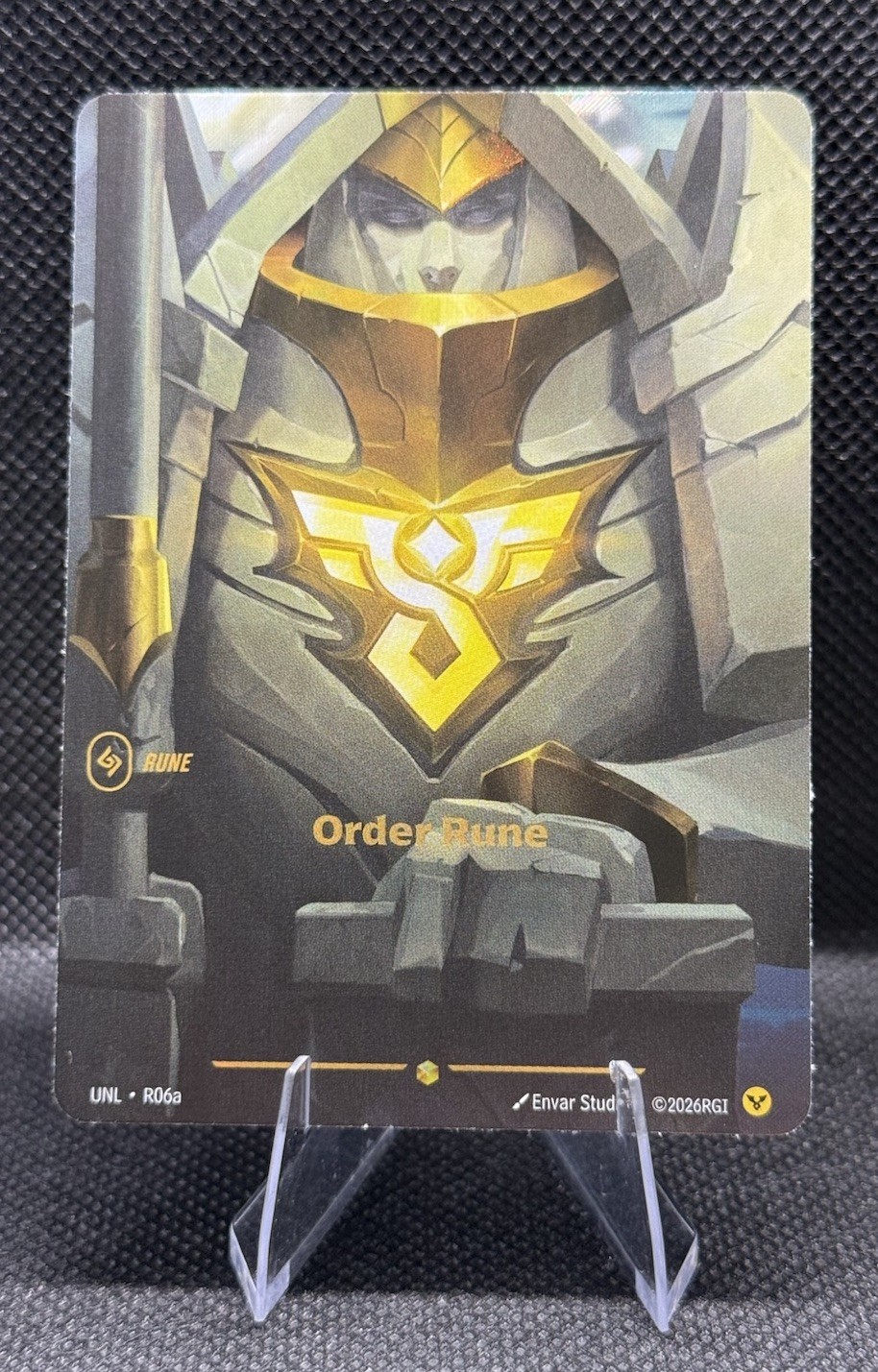 League of Legends Runes Order Rune UNL-R06a Riot Games League of Legends Runes Order Rune UNL-R06a Riot Games