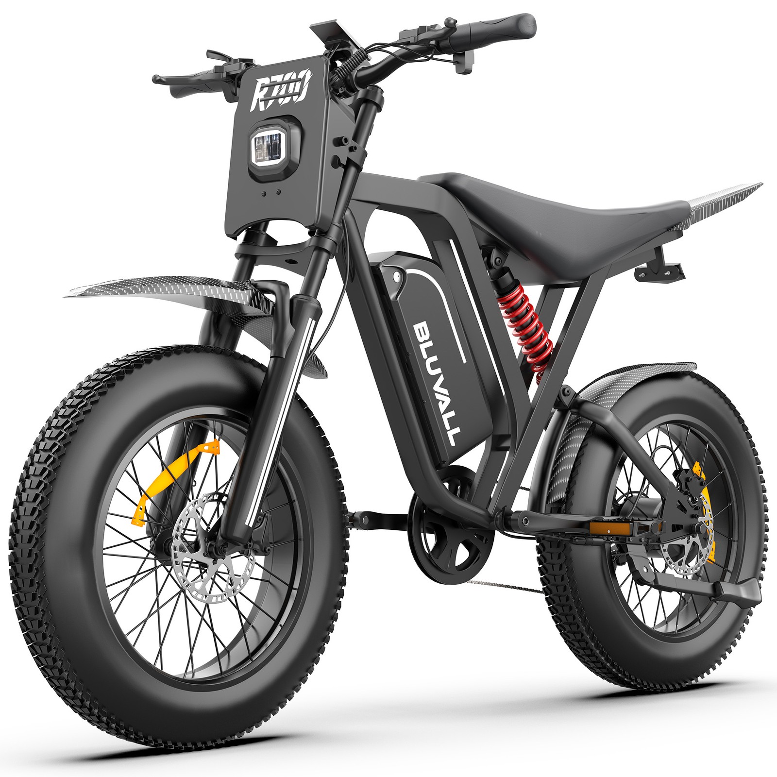 Bluvall 1000W Electric Dirt Bike for Adult 48V 16Ah 20\