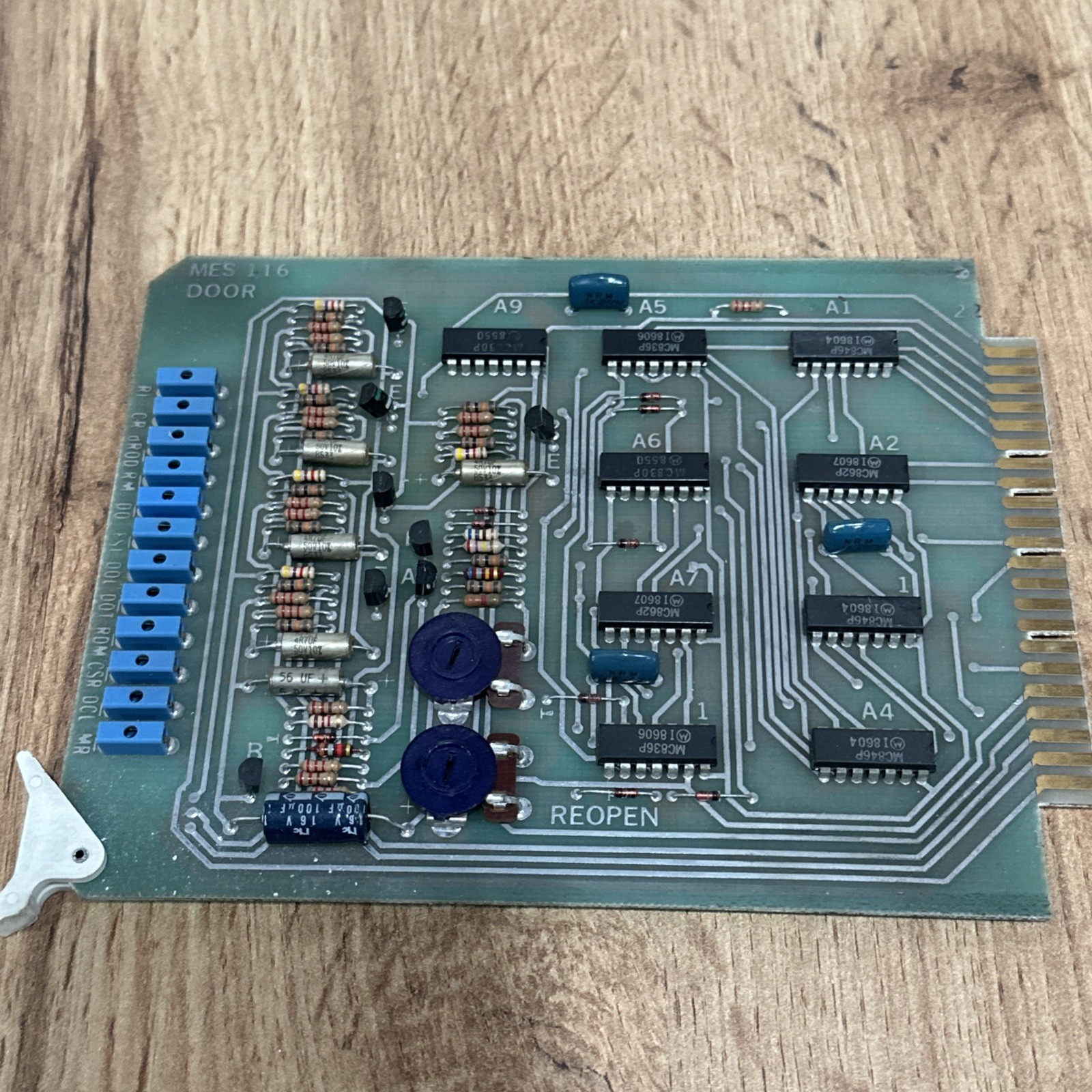 Mathis MES116 Dover Door Circuit Borad Industrial PLC Assembly OEM Replacement