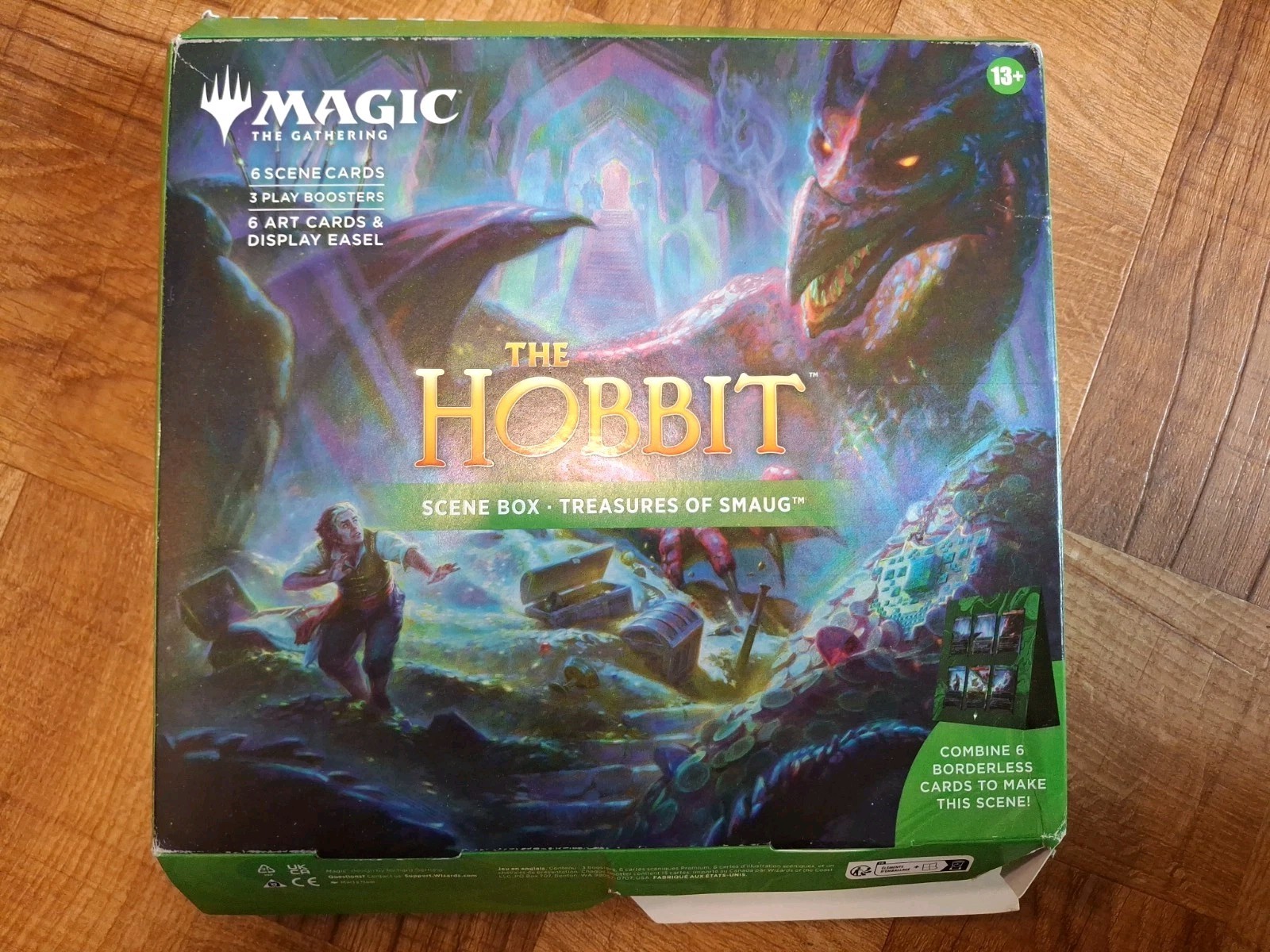 The Hobbit Scene Box Treasures Of Smaug MTG NEW BUT DAMAGED The Hobbit Scene Box Treasures Of Smaug MTG NEW BUT DAMAGED