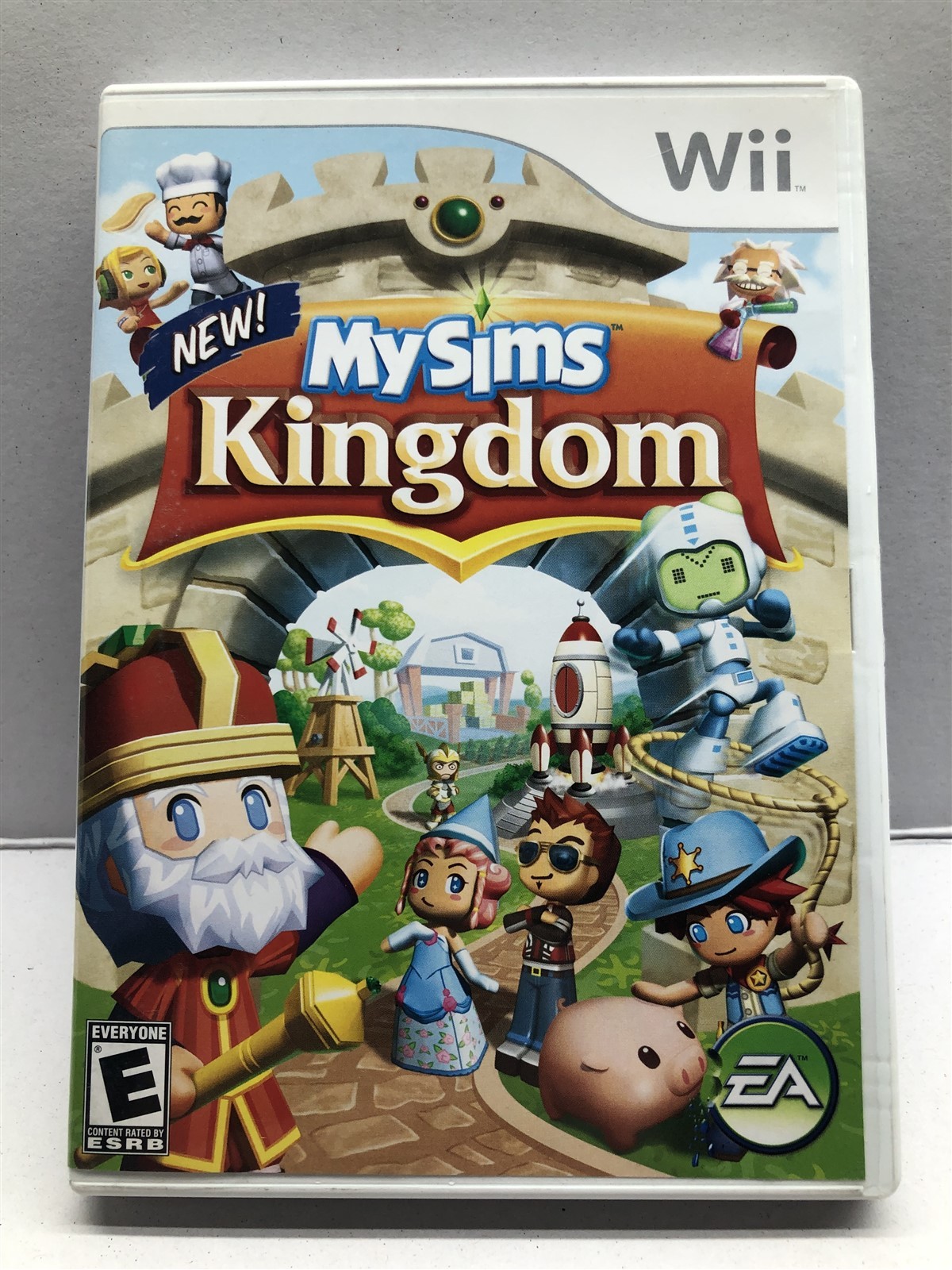 MySims Kingdom (Nintendo Wii, 2008) Complete w/ Manual - Tested - 