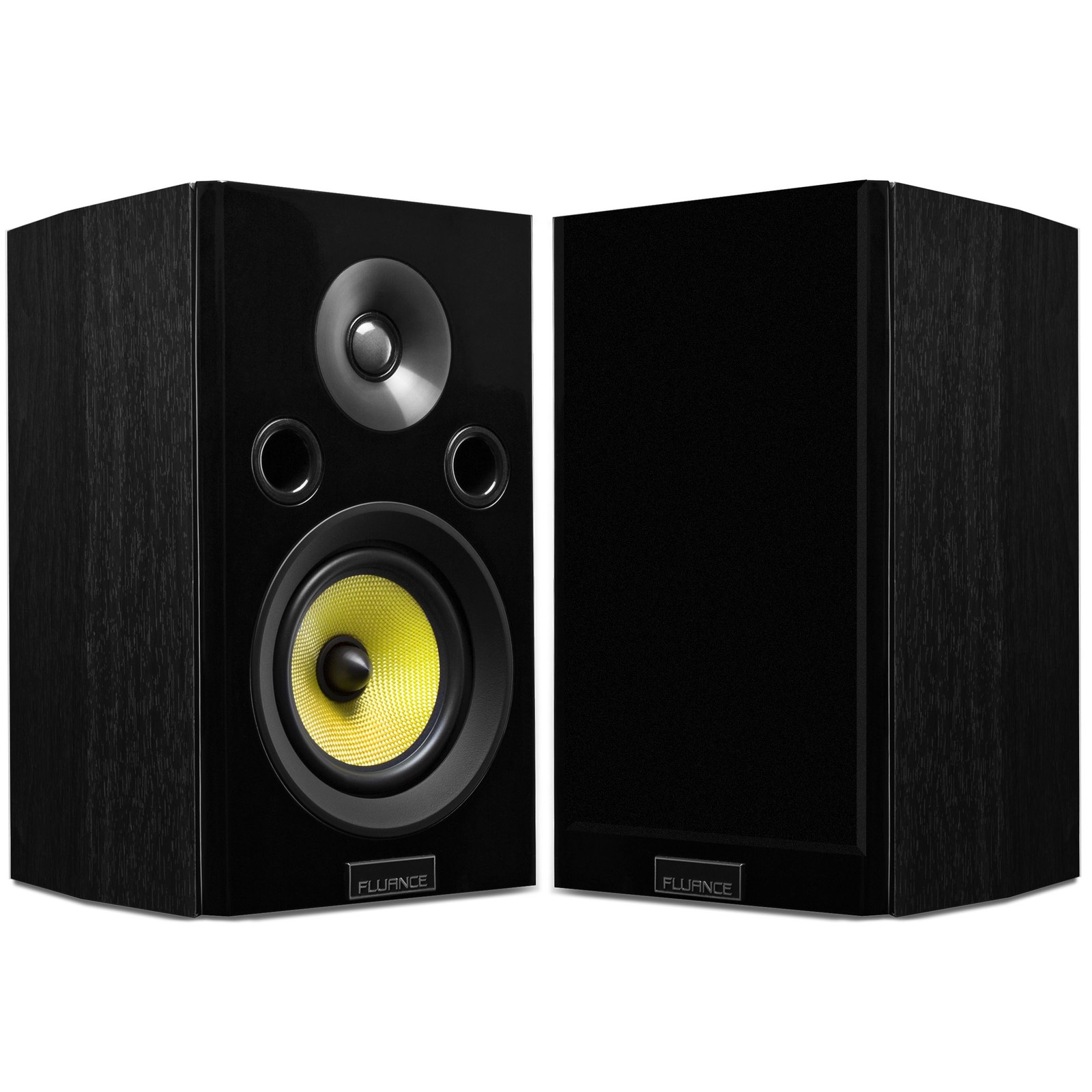 Fluance Signature HiFi 2-Way Bookshelf Surround Sound Home Theater Speakers