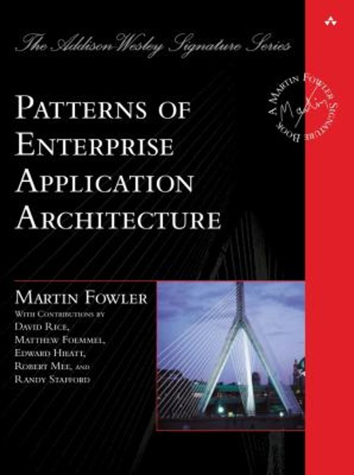 Patterns of Enterprise Application Architecture Hardcover Martin