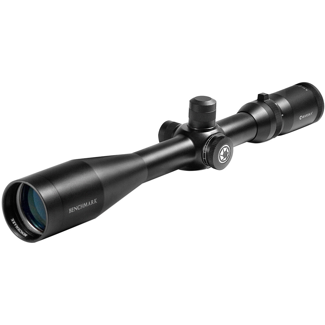 Barska Benchmark 5-20x50 FFP Mil Dot Reticle Black Matte Riflescope, AC11200