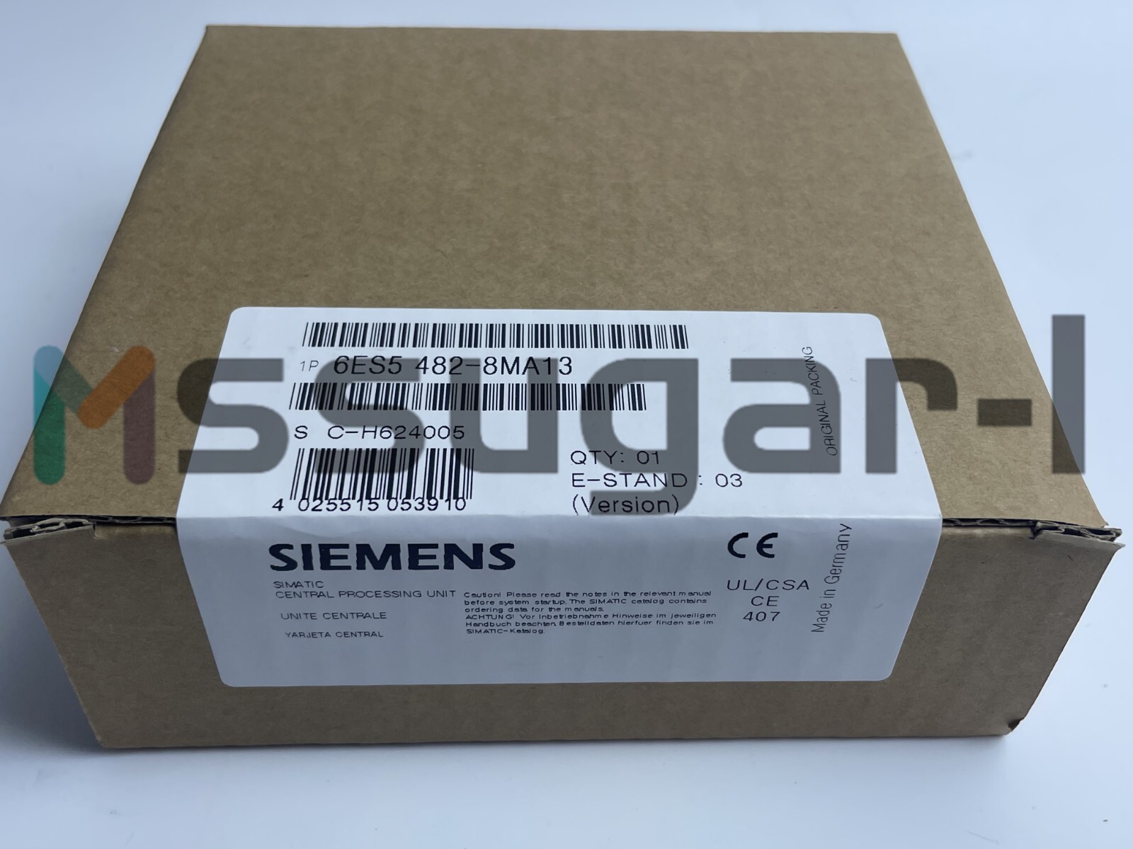 1PCS Unopened Brand New Siemens 6ES5482-8MA13 6ES5 482-8MA13