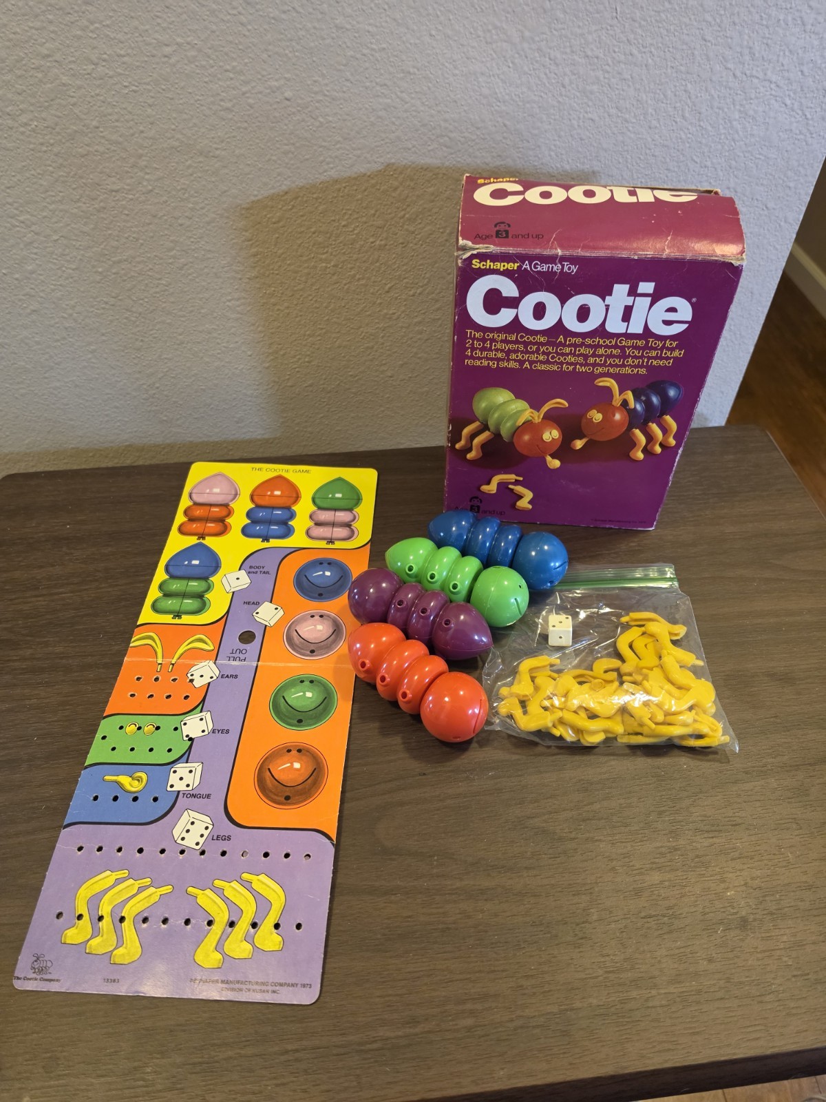 Cooties Game Vintage Cooties Game Vintage