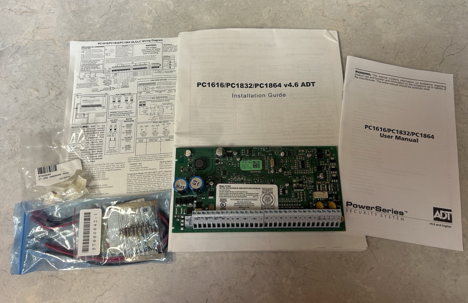 DSC PC1864 V4.60 Alarm Control Panel Board Module DSC PC1864 V4.60 Alarm Control Panel Board Module