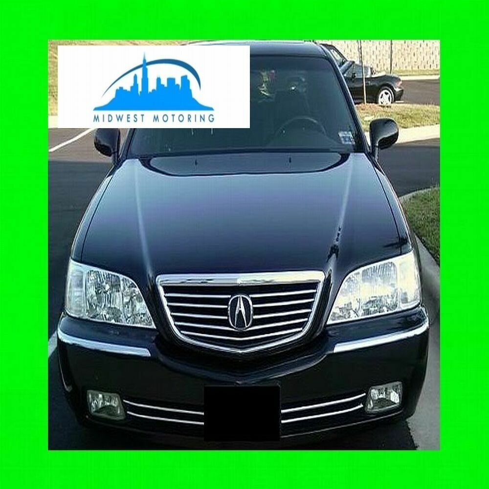 FITS 1999-2004 ACURA RL CHROME TRIM FOR LOWER GRILL GRILLE 2000 2001 2002 2003