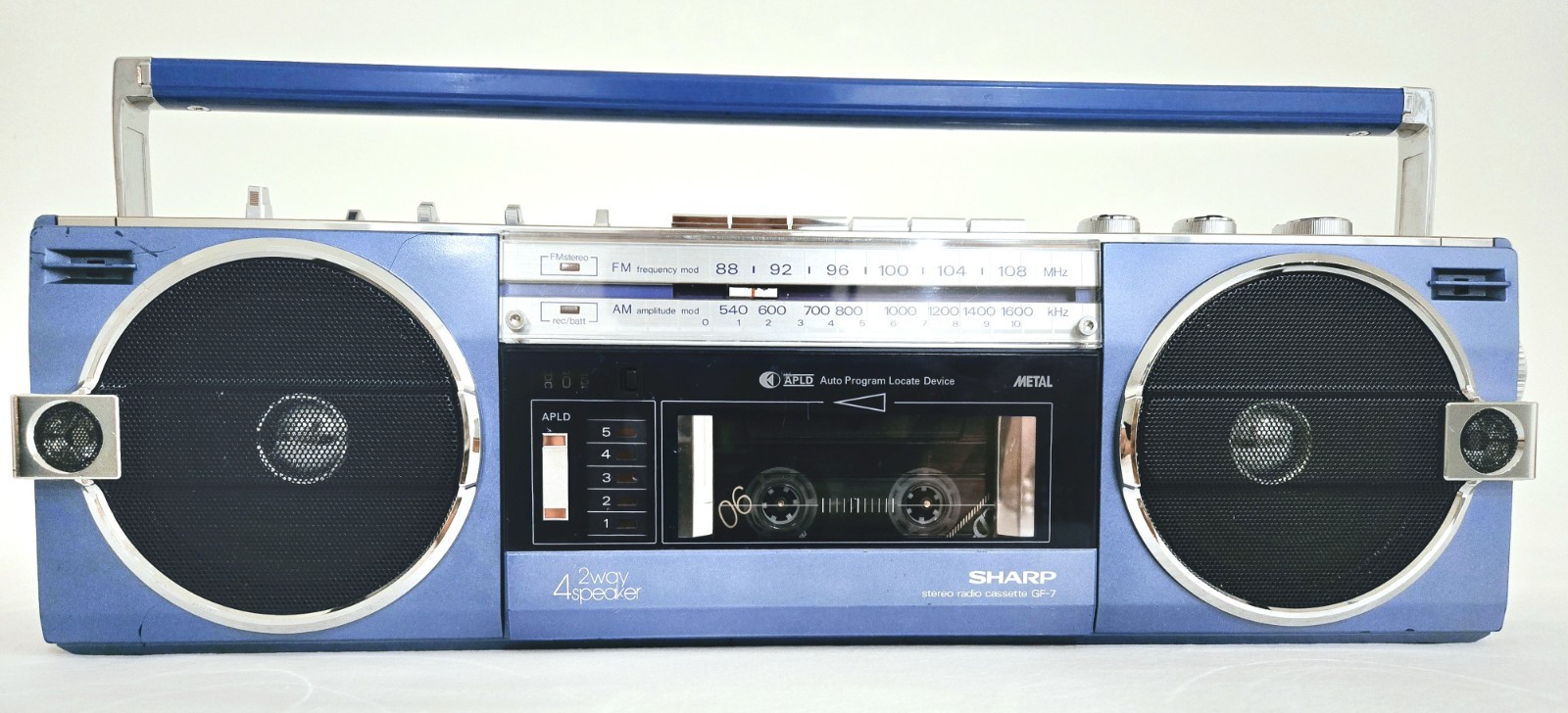 Vintage SHARP GF-7B AM/FM/Cassette Recorder , Japan