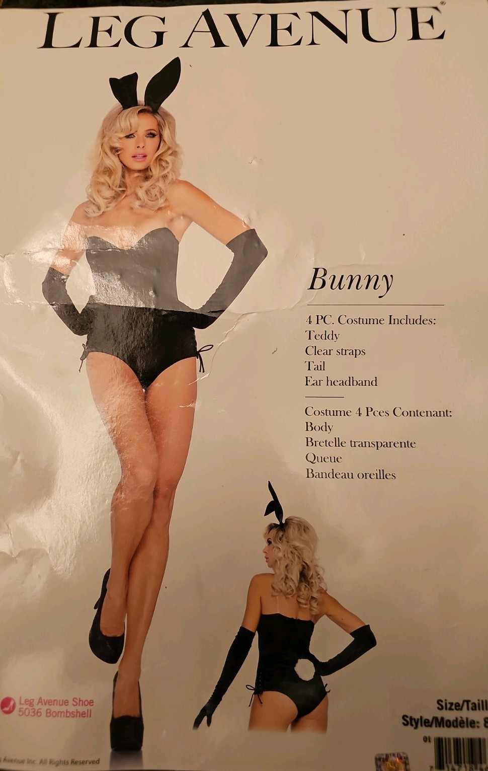 Leg Avenue Women's Bunny Costume Adult Size Large