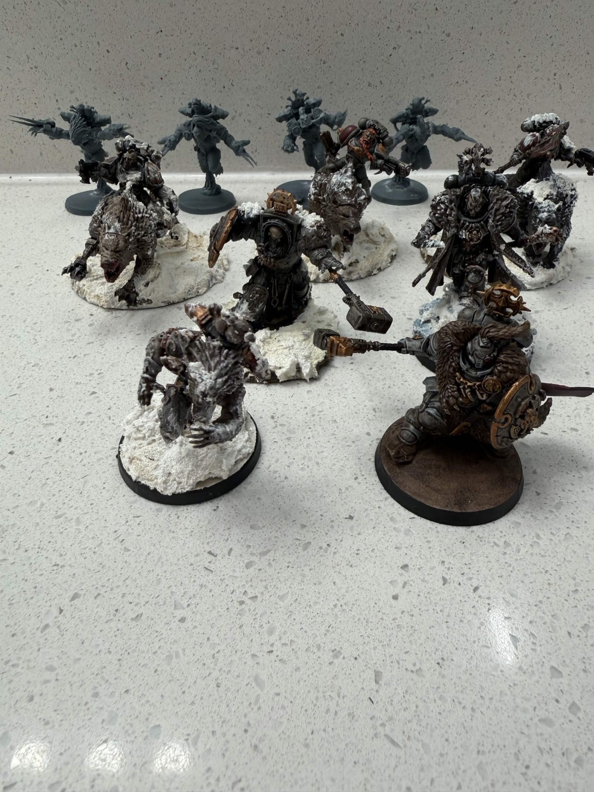 Warhammer 40K Pro painted space wolves lot Warhammer 40K Pro painted space wolves lot
