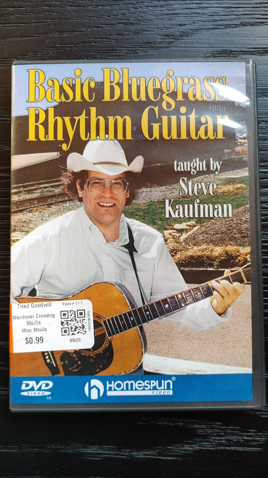 Basic Bluegrass Rhythm Guitar DVD with Booklet Steve Kaufman