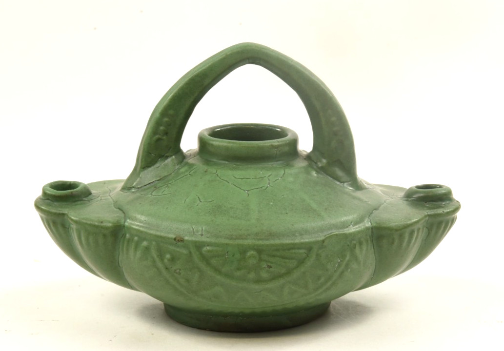 Roseville Pottery Rozane Ware Egypto Aladdin\'s Lamp/Vase