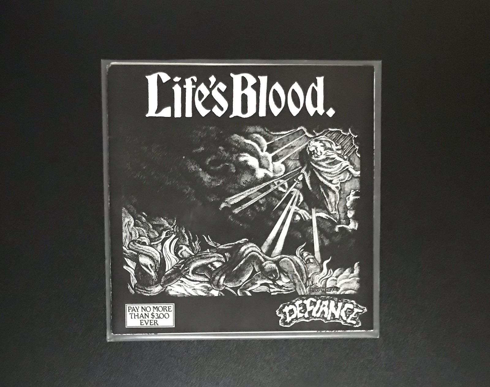 Life’s Blood Combined Effort 2nd Press Cro Mags Agnostic Front Warzone