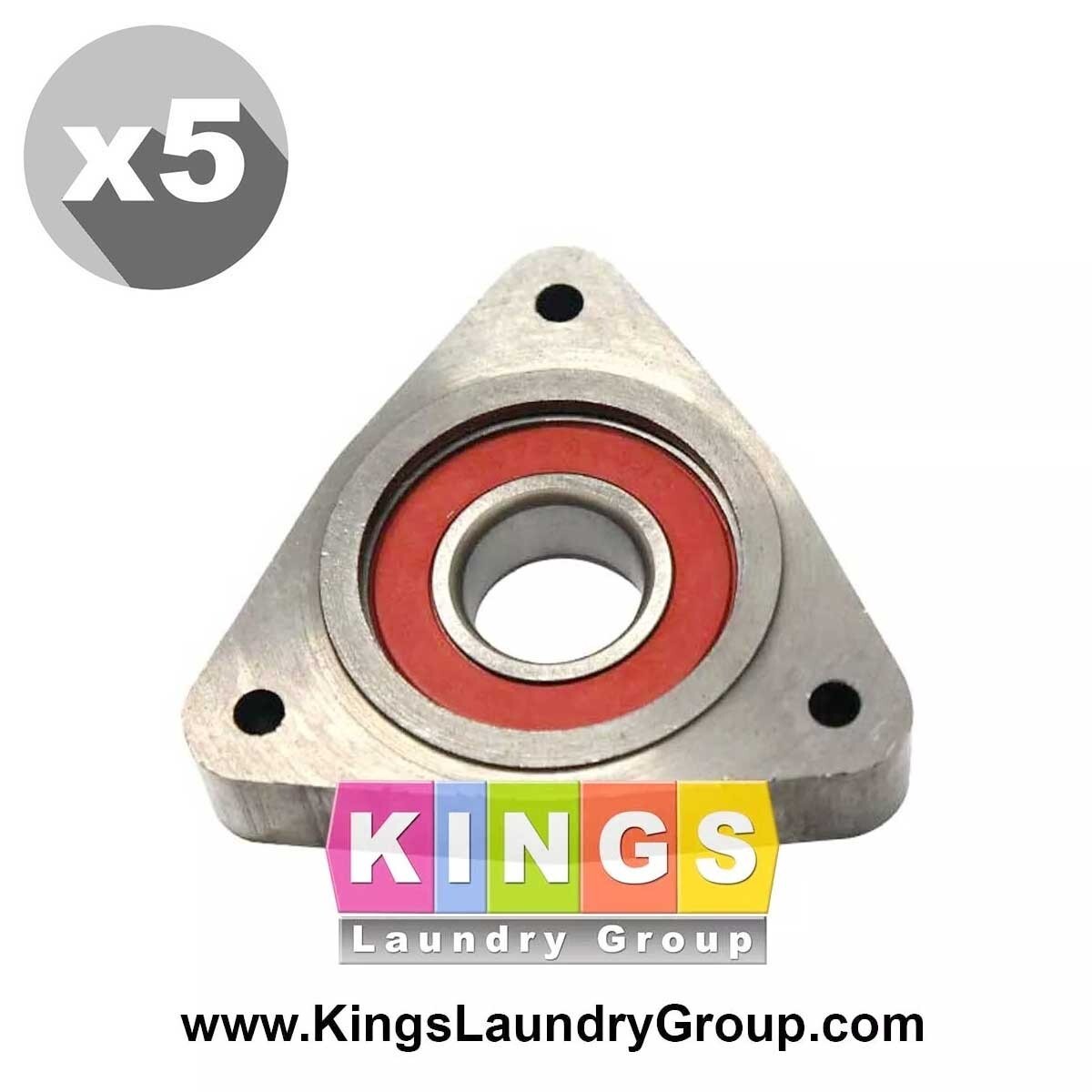 5PK -WASCOMAT TD3030 & TD30x30 DRYER DRUM SUPPORT  PART #487 245027
