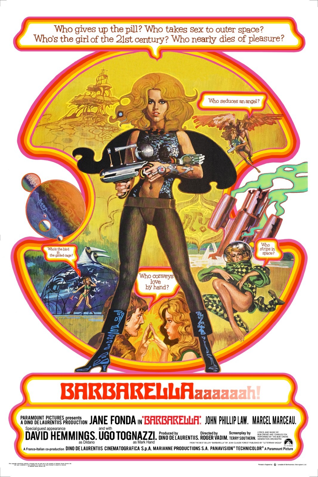 BARBARELLA (1968) one sheet  27