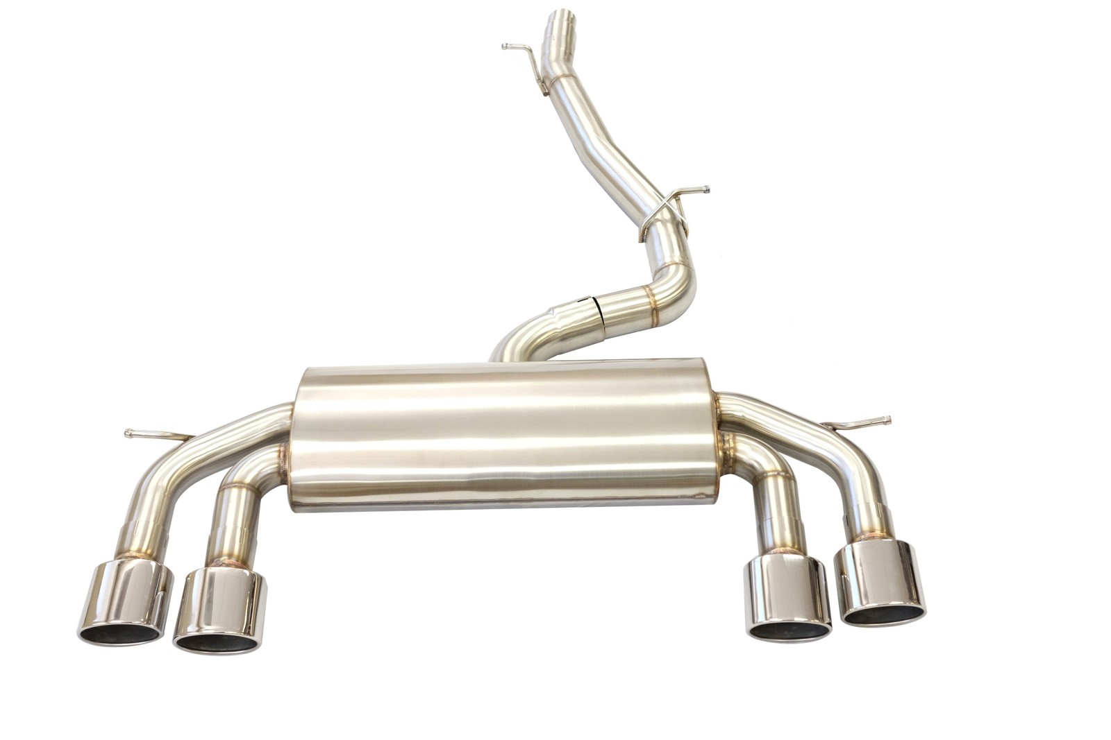 OBX Catback Exhaust System 13-16 Audi S3 3Dr 14-16 VW Golf 7 R MK7 2T Hatchback