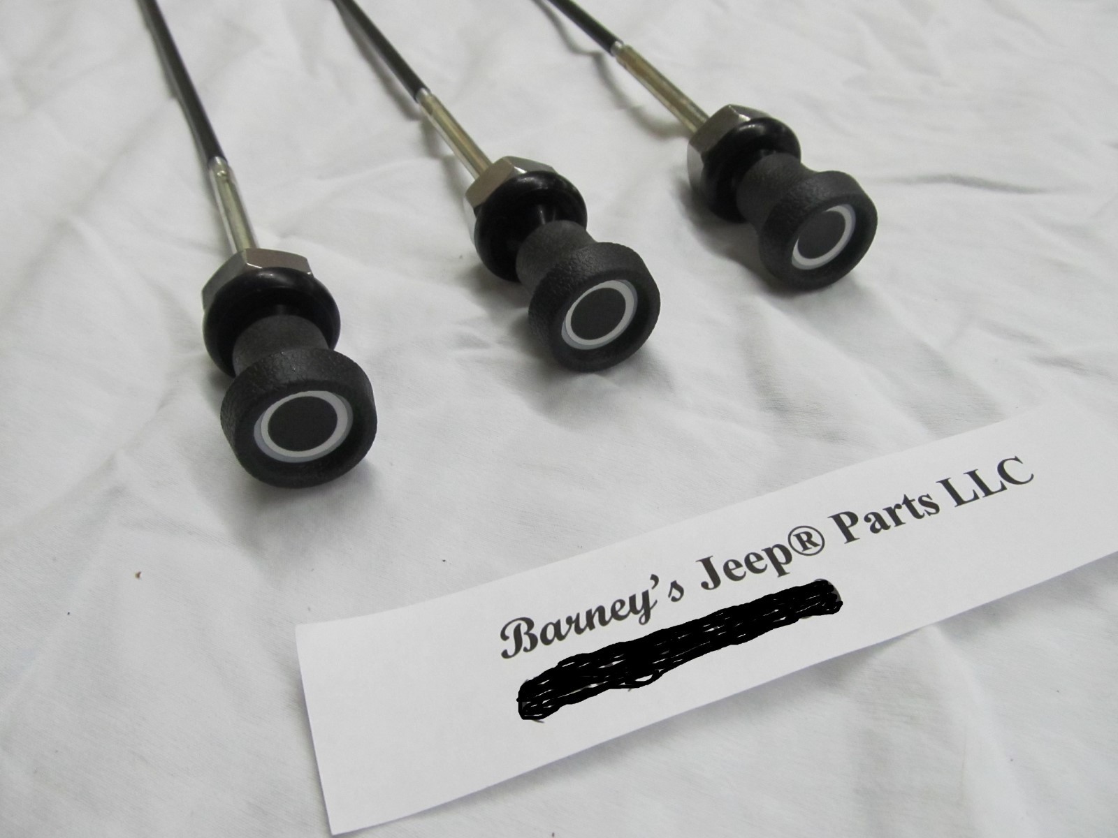 FITS 1976 - 1977 JEEP CJ HEATER CONTROL CABLE SET NOW AVAILABLE USA MADE NICE