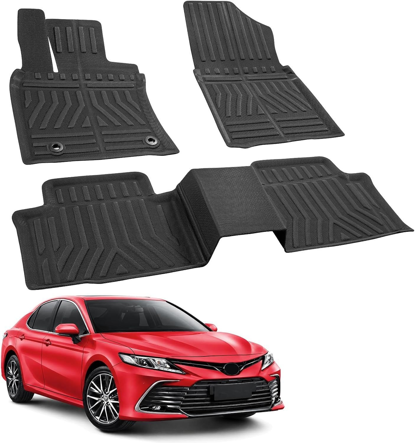 3 PCS Truck Mud Flaps for Toyota Camry 2018-2024 FWD Not for AWD & Hybrid