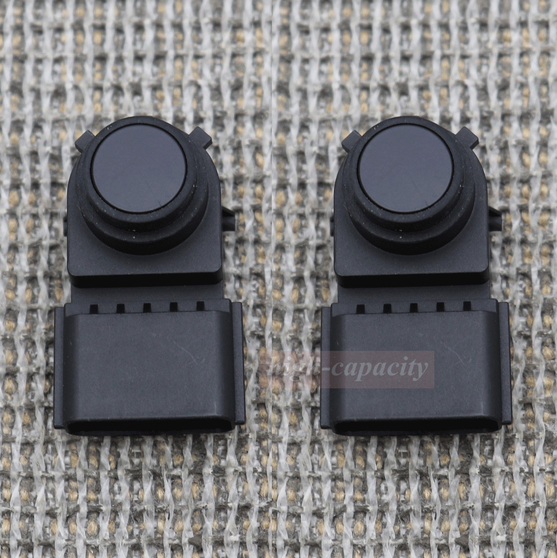 2Pcs Parking Reverse Sensor Fits Hyundai Kia 95720-F2000 Glossy Black US 2Pcs Parking Reverse Sensor Fits Hyundai Kia 95720-F2000 Glossy Black US