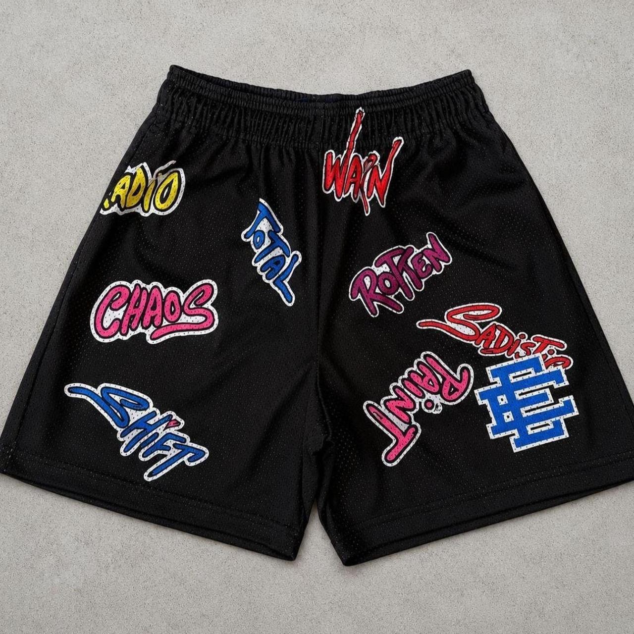 Brand New W/ Bag Eric Emanuel X Matty Boy EE Black Shorts Size Large Brand New W/ Bag Eric Emanuel X Matty Boy EE Black Shorts Size Large