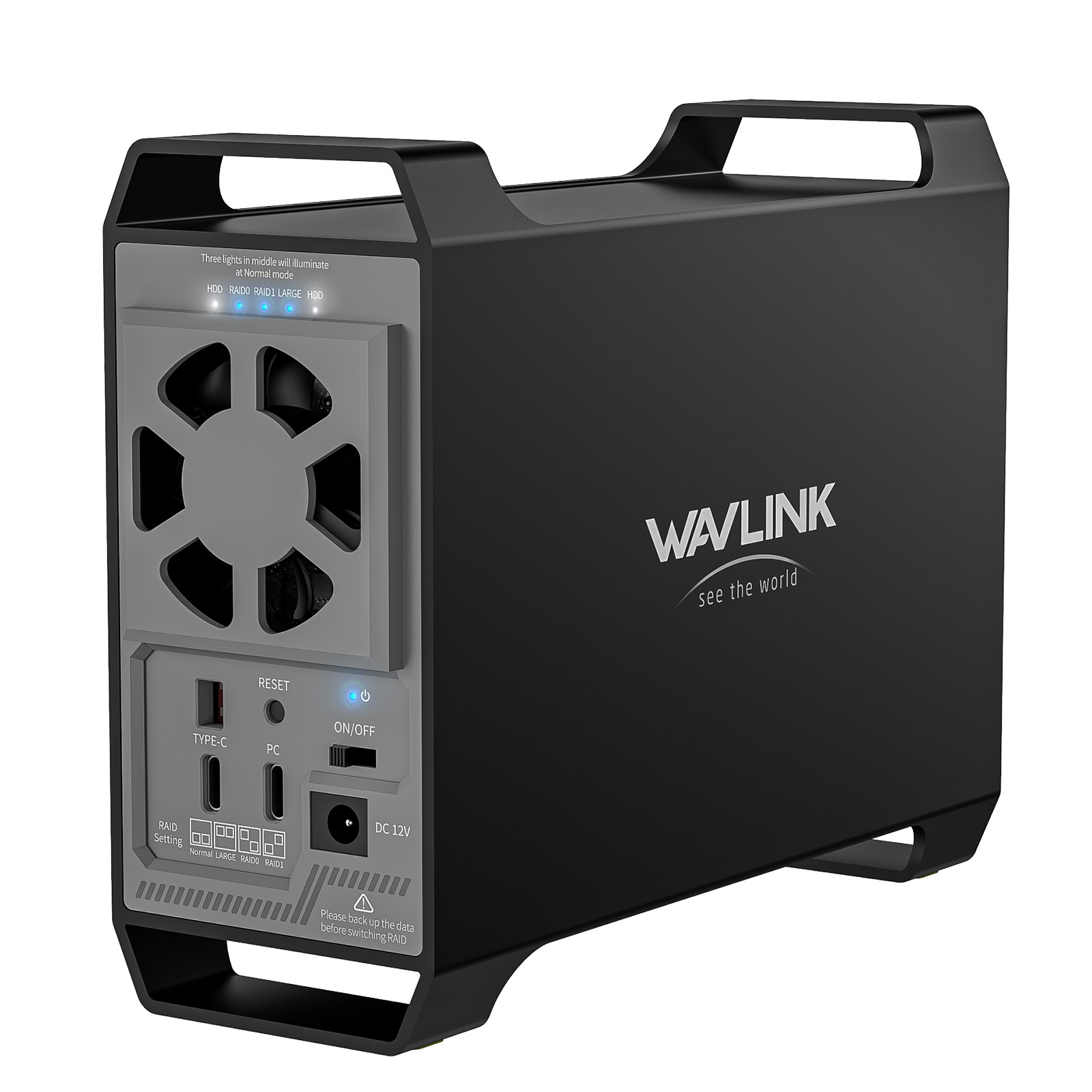 2-Bay/4-Bay Hard Drive Enclosure for 3.5