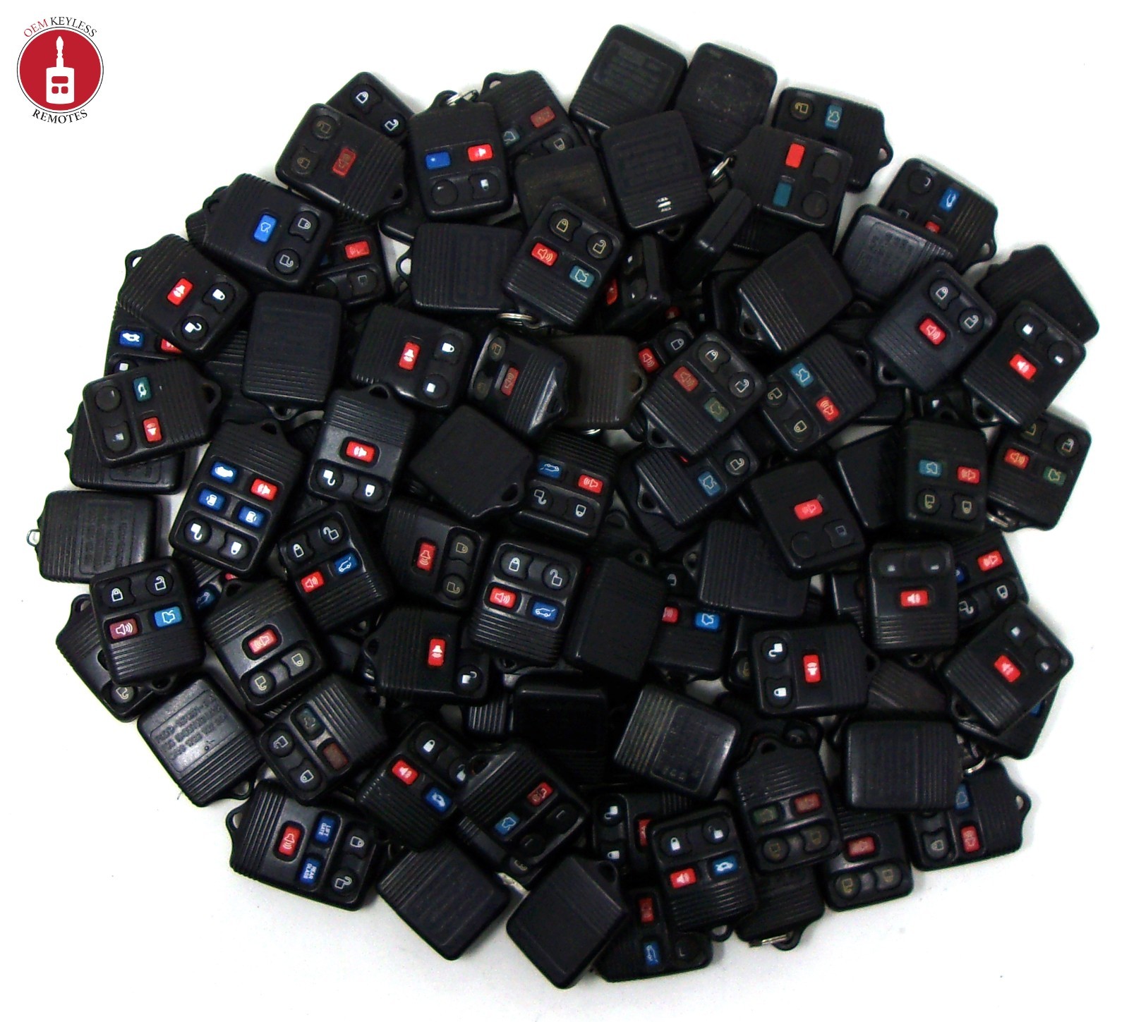 Mixed OEM Lot of 110 Ford Keyless Entry Fobs Used Bulk CWTWB1U331 GQ43VT11T