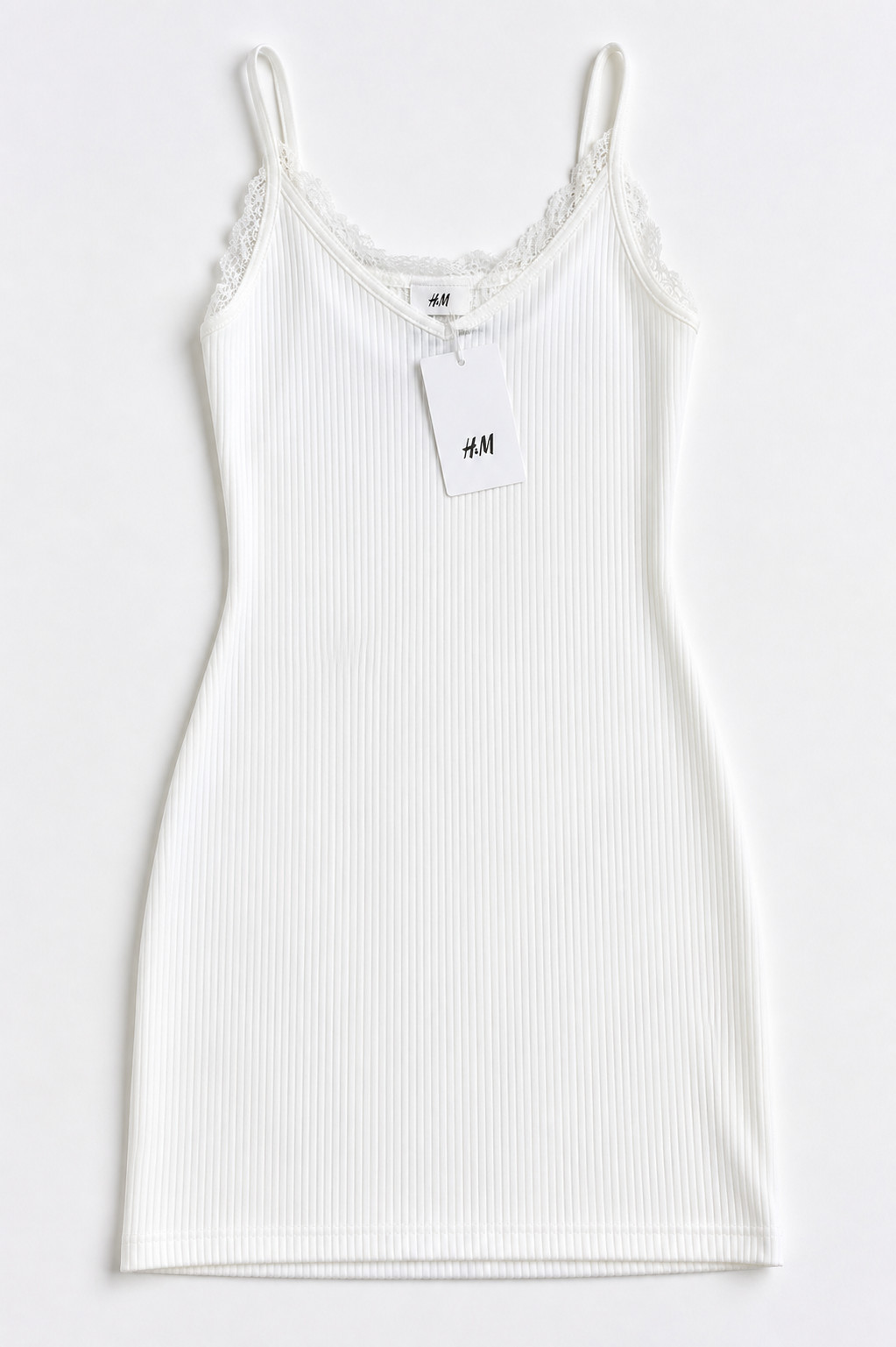 H&M White Mini Dress XS NEW H&M White Mini Dress XS NEW