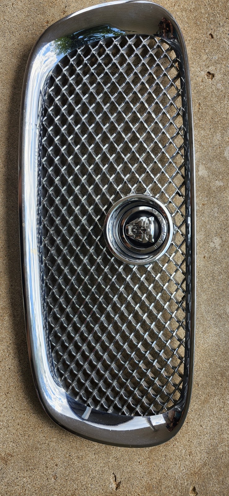 2009-2011 Jaguar XF Front Bumper Upper Grille Gril Complete Genuine OEM