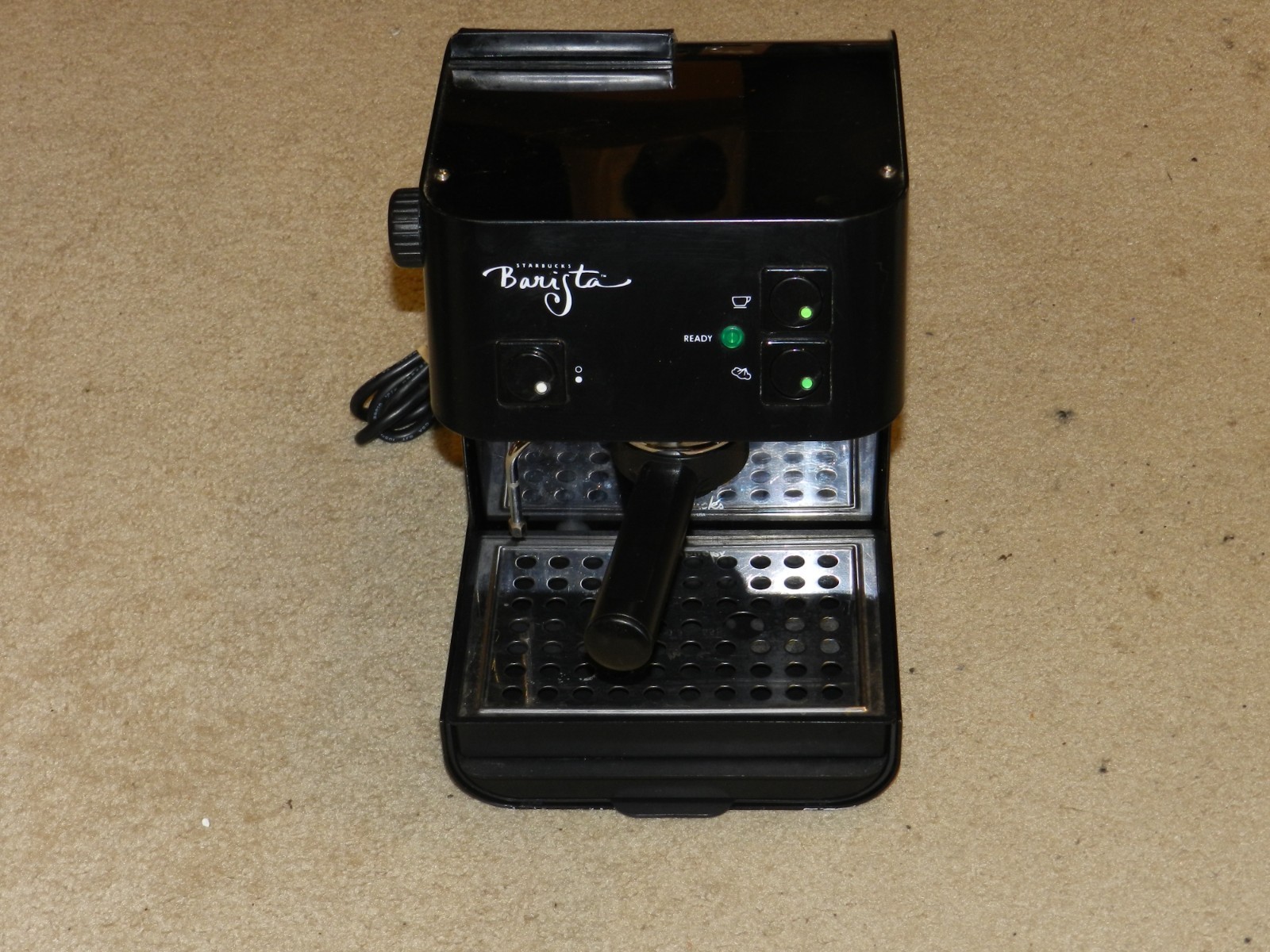 STARBUCKS BARISTA ESPRESSO MACHINE MODEL SIN006 TESTED WORKS