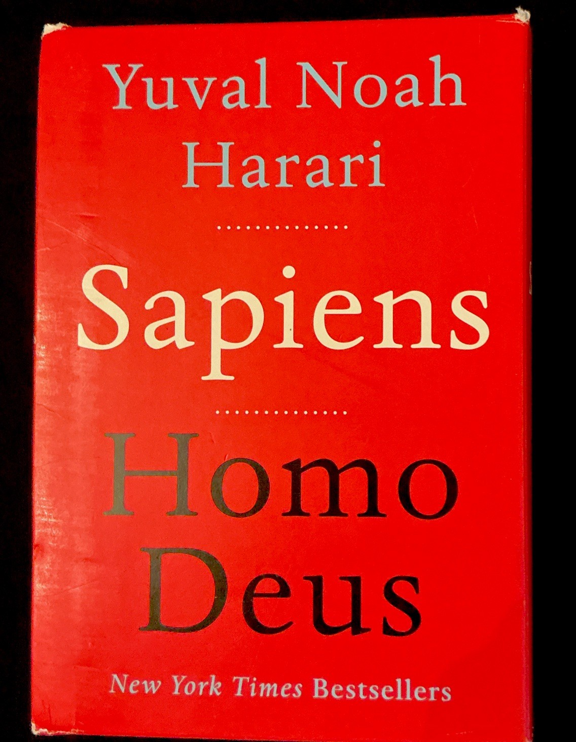 Yuval Noah Harari Sapiens & Homo Deus 2-Box Set HC/DJ 1st American Editions