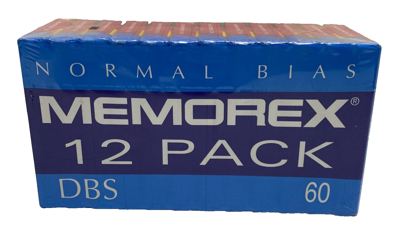 12 Pack Vintage Memorex DBS 60 Cassette Tape Pink Clear Retro NEW & SEALED 12 Pack Vintage Memorex DBS 60 Cassette Tape Pink Clear Retro NEW & SEALED