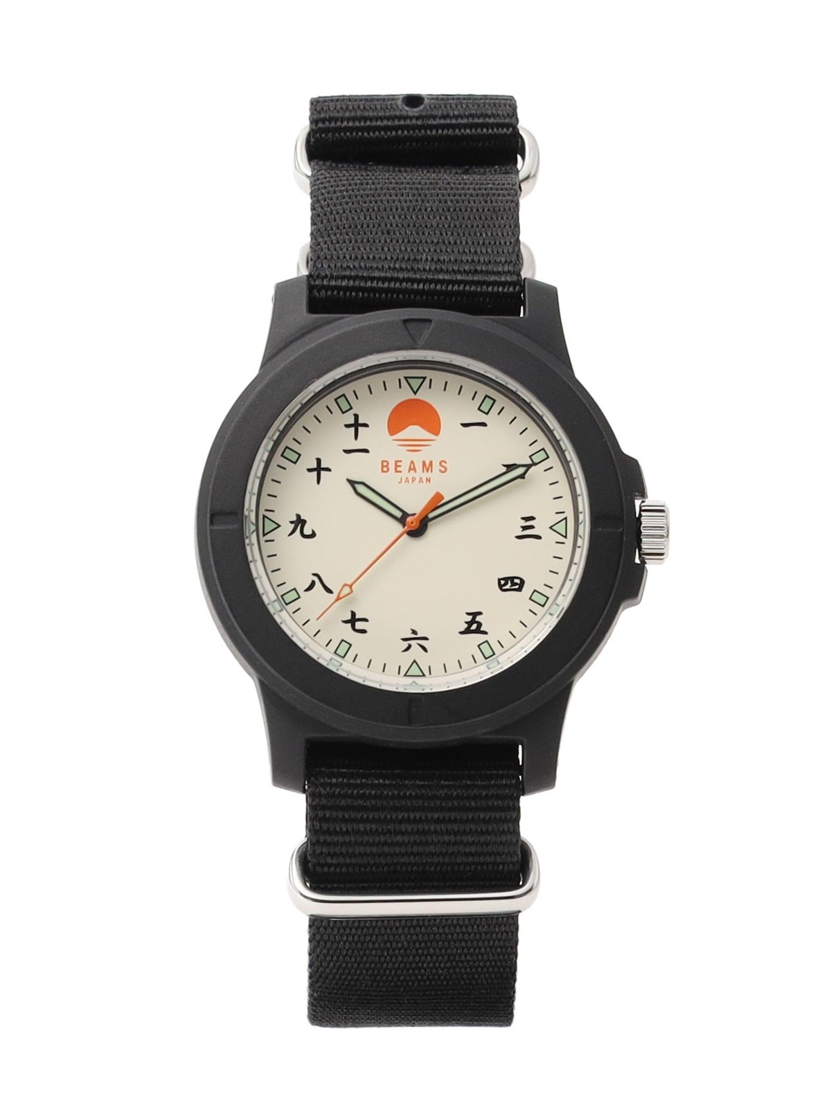 BEAMS Japan Original Watch Kanji Numerals Mt. Fuji Design Quartz Limited Ed. 77 BEAMS Japan Original Watch Kanji Numerals Mt. Fuji Design Quartz Limited Ed. 77