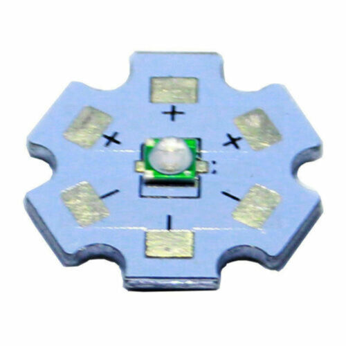 5-10pcs 3W Ultra Violet UV 365nm 380nm 385nm 395nm 405nm 420nm High Power LED