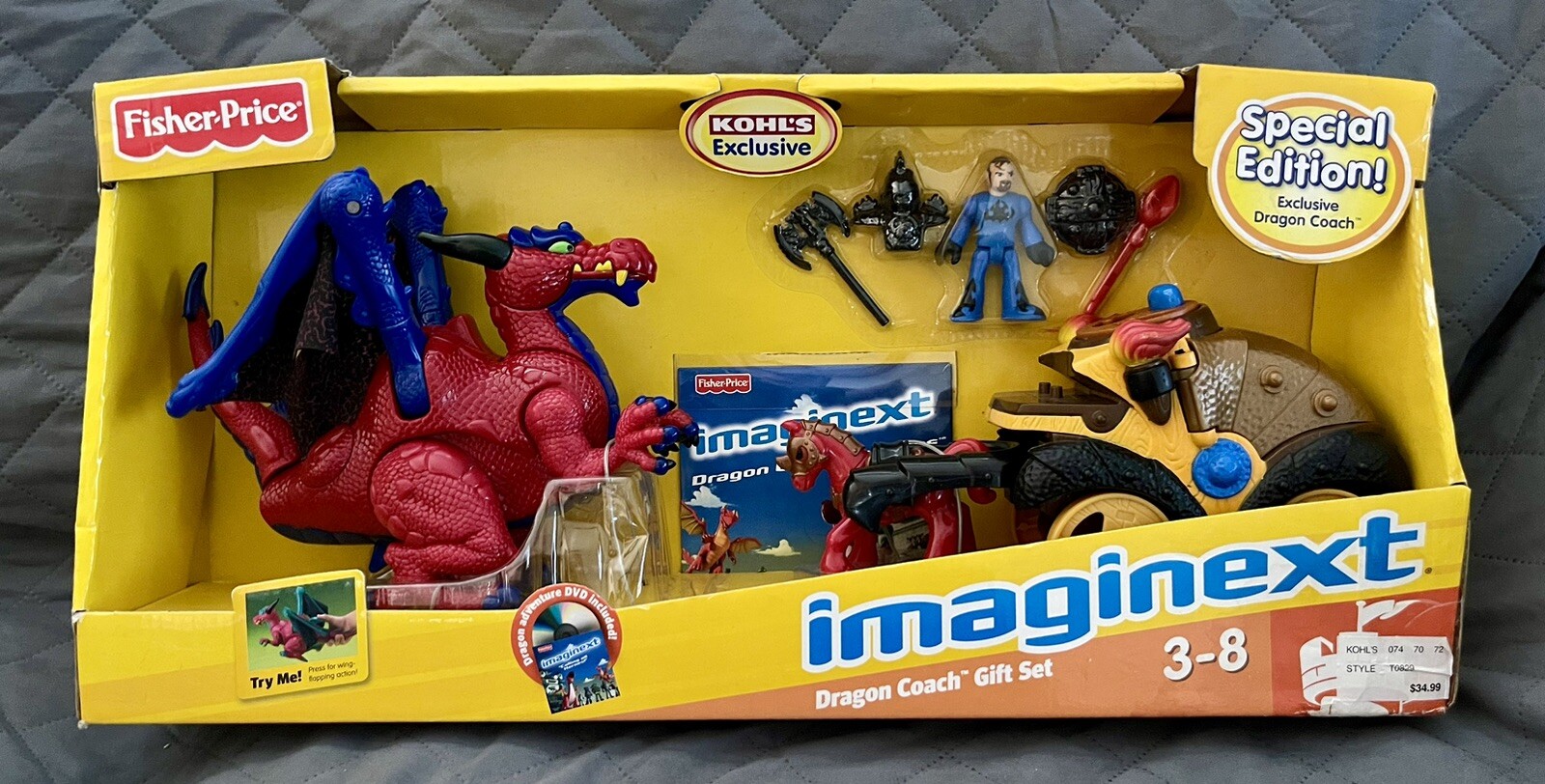 Fisher-Price imaginext Special Edition Dragon Coach Gift Set KOHL’S Exclusive Fisher-Price imaginext Special Edition Dragon Coach Gift Set KOHL’S Exclusive