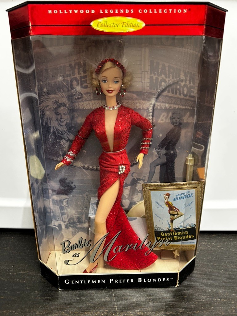 Mattel Barbie Hollywood Legends Marilyn Monroe Collector Edition Doll 1997 NEW