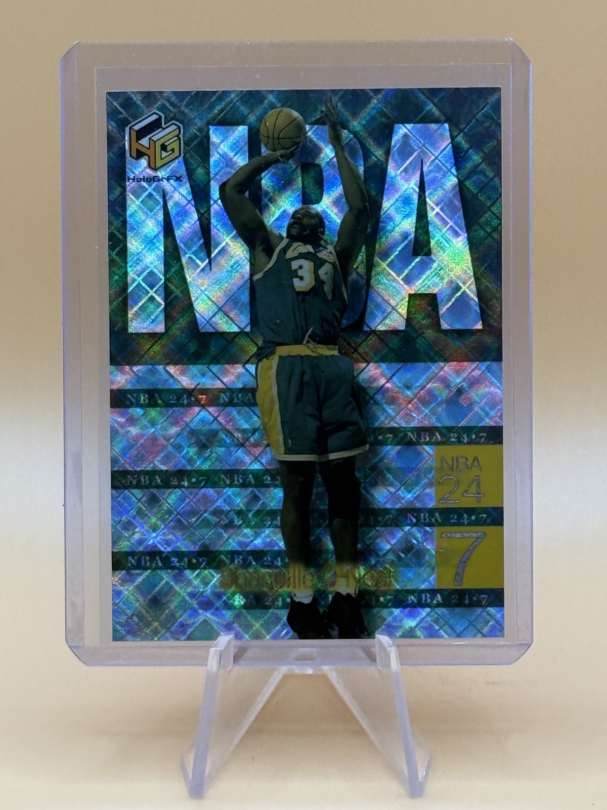 1999-00 Upper Deck HoloGrFX - Nba 24-7 Shaquille O\'Neal #N5