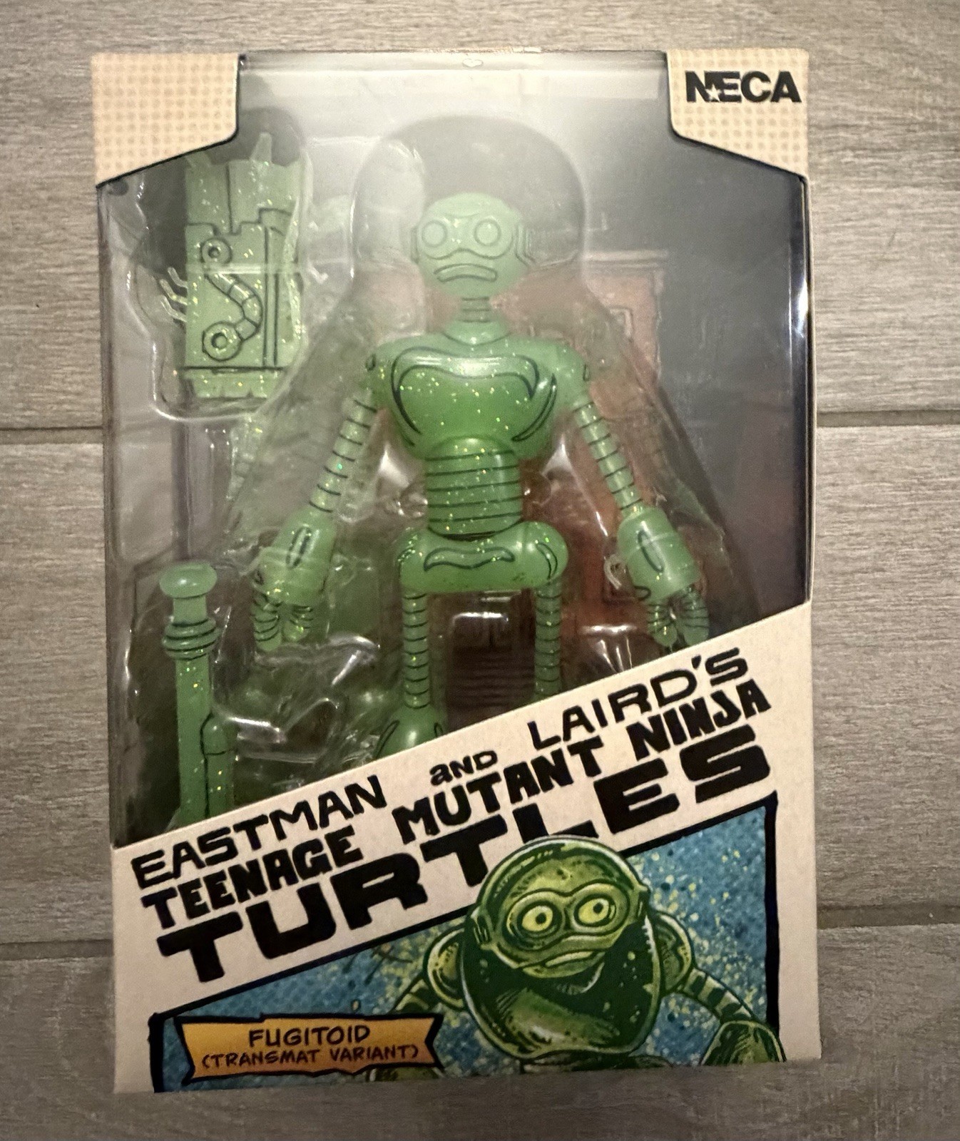 2025 Neca Reel Toys TMNT Fugitoid Transmat Variant