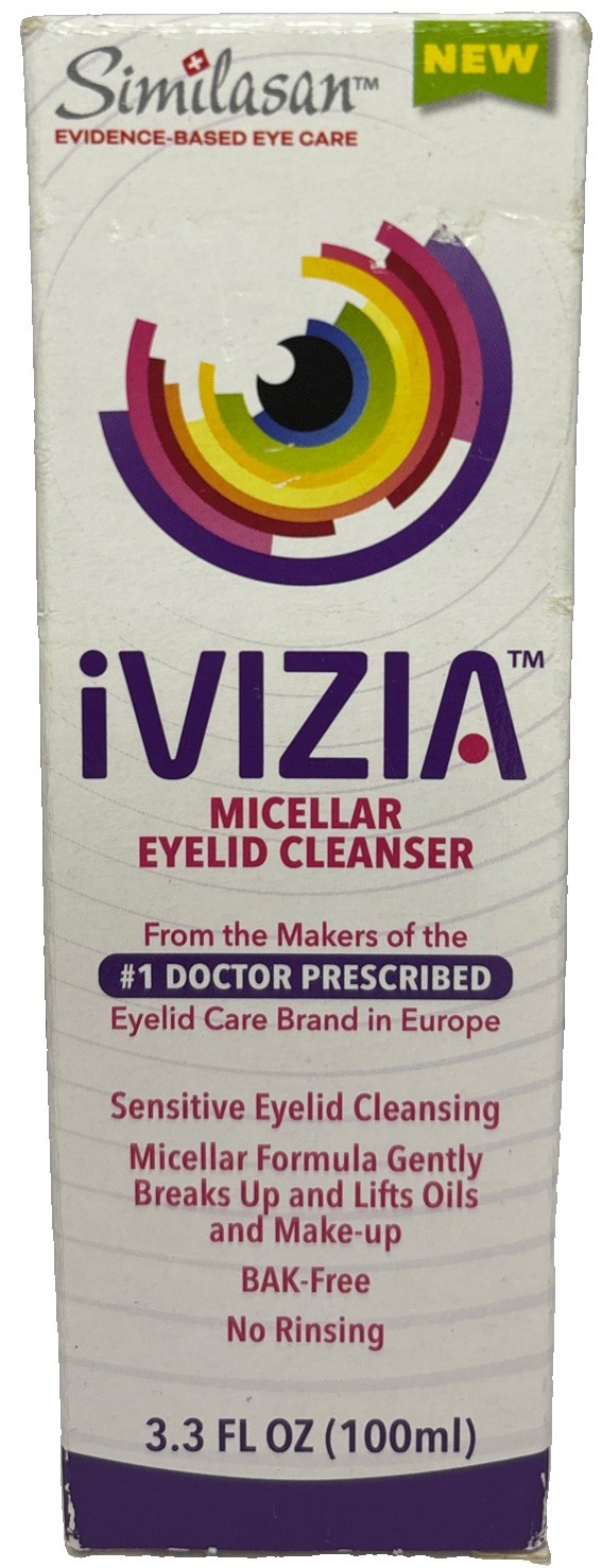 iVIZIA—Micellar Eyelid Cleanser for Sensitive Eyelid’s—See Below—SHIP IN 24 HOUR