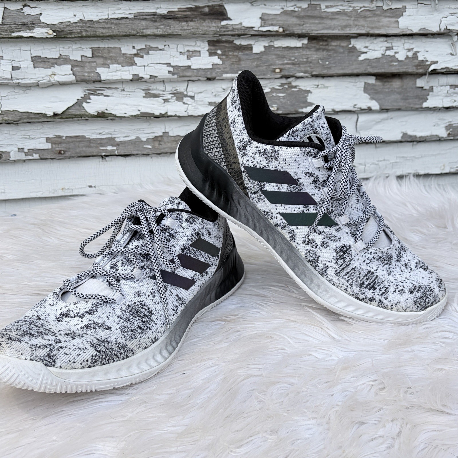 Adidas James Harden Shoes Mens CG5982 Size 13 Basketball Sneakers White Black Adidas James Harden Shoes Mens CG5982 Size 13 Basketball Sneakers White Black